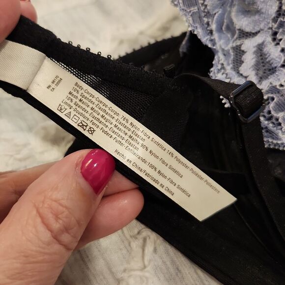 Free People fools gold lace underwire bra size 34D! - Picture 6 of 12